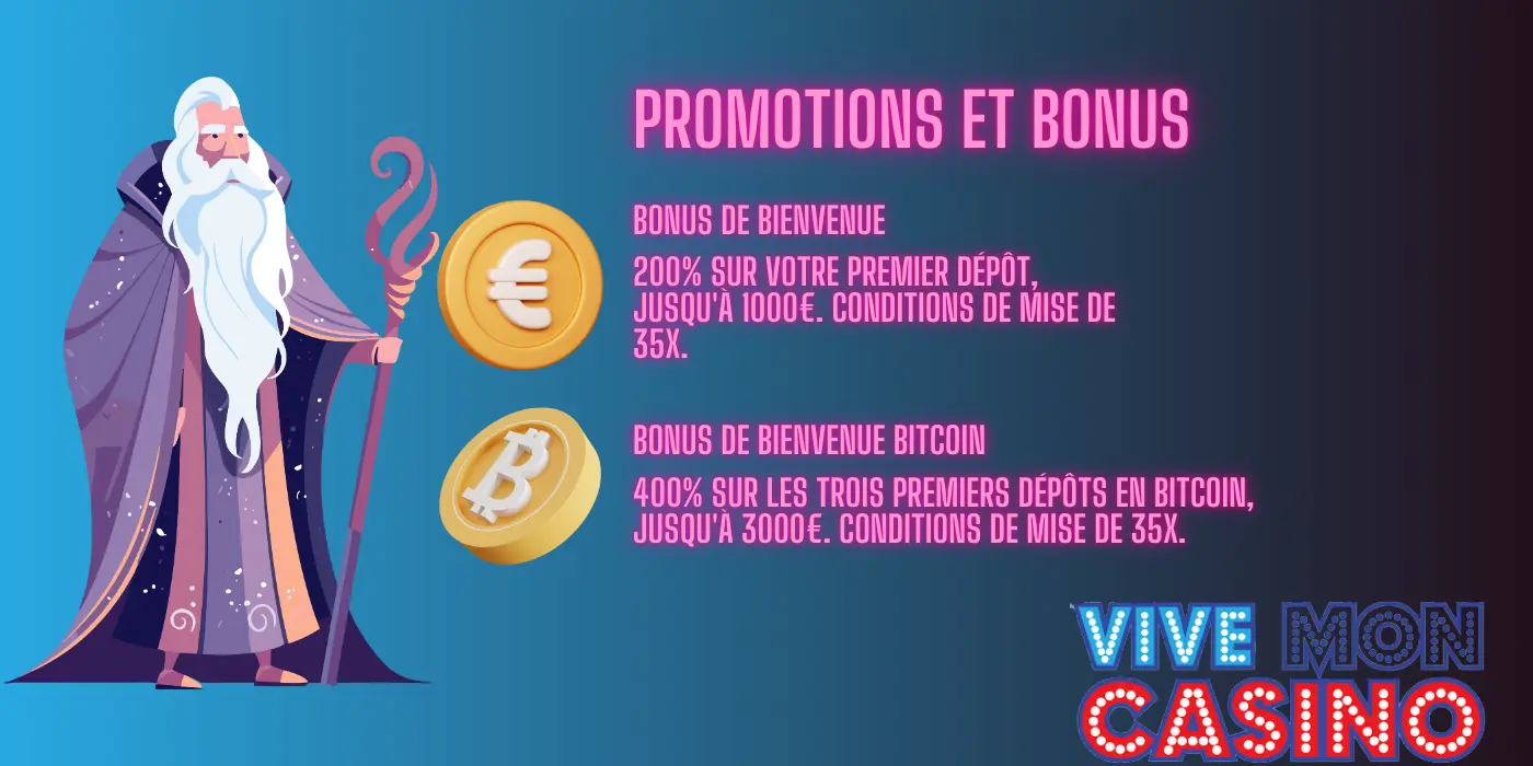Vive Mon Promotions et Bonus